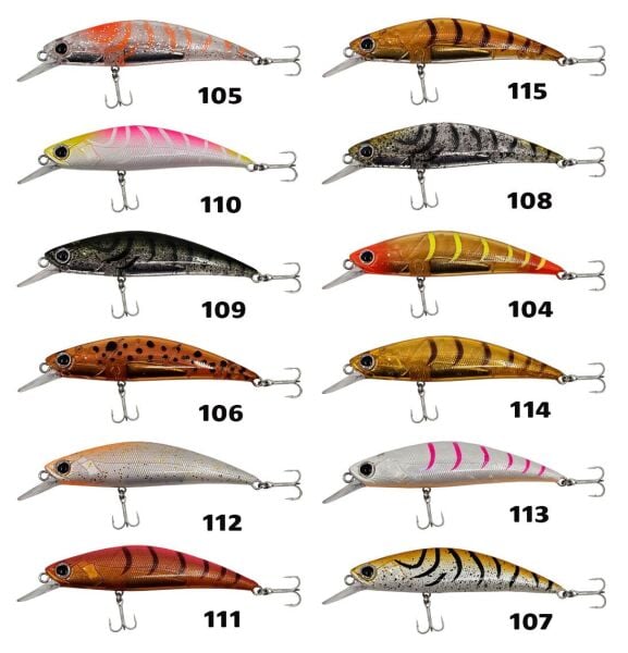 Kendo Shrimp Minnow 50S 4.5gr Sahte Balık 115
