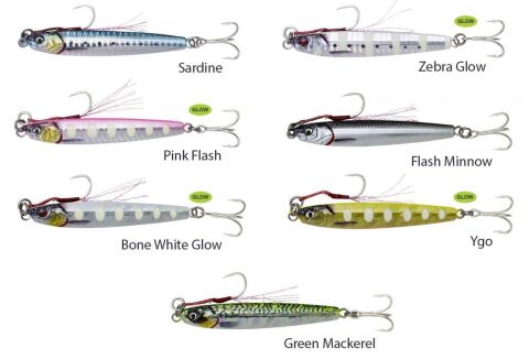 Savage gear 3D Jig Minnow 10 gr 5,9 cm Sahte Balık Bone White Glow