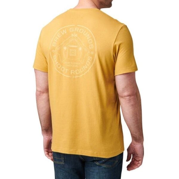 5.11 BREW GROUND SS TEE KISA KOL SARI T-SHIRT S