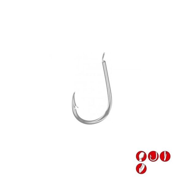 GAMAKATSU Hook LS-3310N (Nikel) 1/25