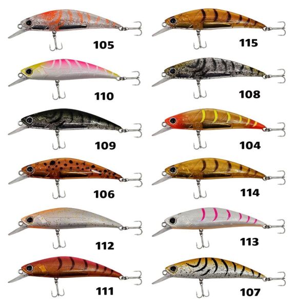Kendo Shrimp Minnow 60S 6.2gr Sahte Balık 115