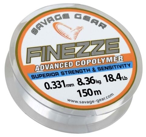 Savage gear Finezze Mono 150 mt Clear Misina 0,309 mm
